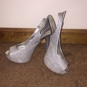 Silver Pumps/ Shoes
